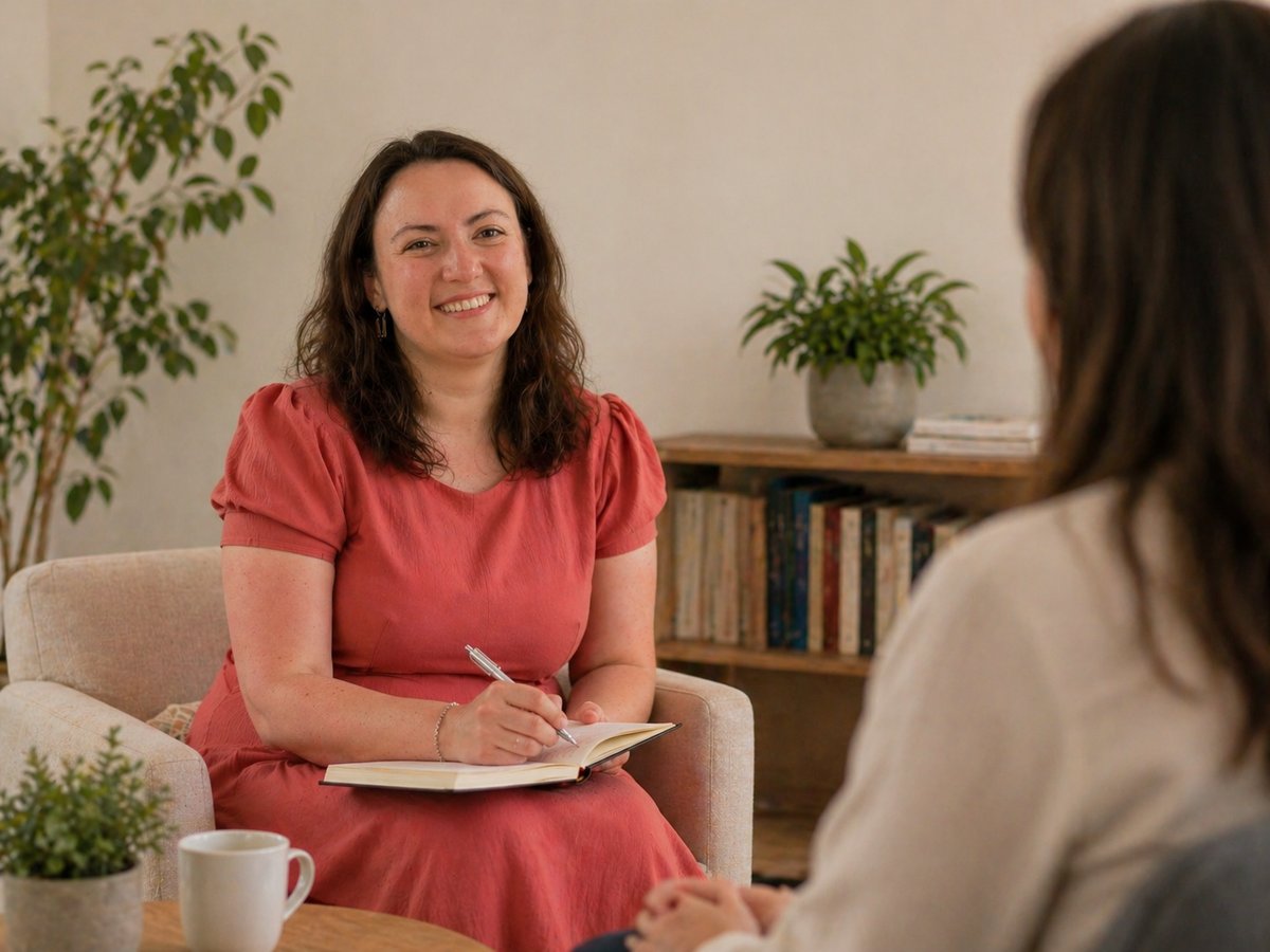 Ioana Bour in a coaching session